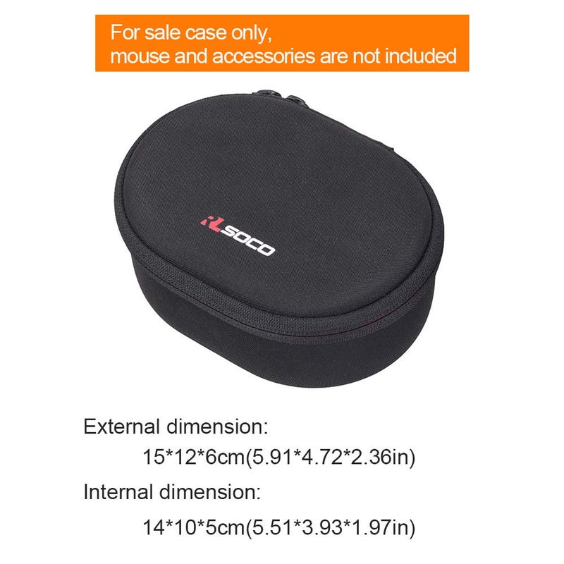 RLSOCO Case for Razer DeathAdder V3 Pro/V3/V4 Pro/V2 X/Elite & Basilisk V3/Basilisk V3 X/Viper V3 Pro/Orochi V2/Naga V2/Naga V2 Pro/Viper V3/Basilisk V3 Pro/Cobra/Viper V2 Pro Gaming Mouse and More - Image 3